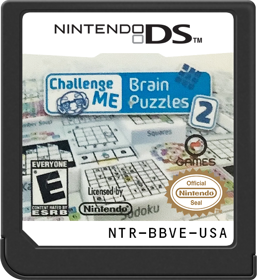 Challenge Me: Brain Puzzles 2 - Cart - Front (North America) - 517x564