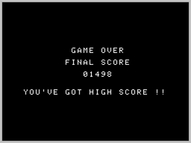 Lock'n Chase - Screenshot - Game Over (World) - 256x192
