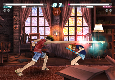 Fighting for One Piece - Screenshot - Gameplay (Japan) - 640x448