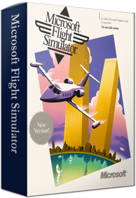 Microsoft Flight Simulator (v3.0) - Box - Front - Reconstructed (World) - 955x1382