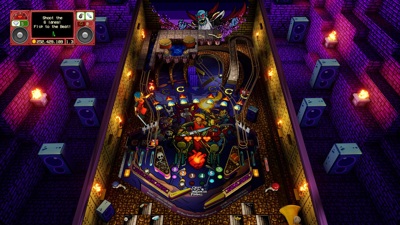 Crypt of the NecroDancer Pinball - Screenshot - Gameplay (World) - 1920x1080
