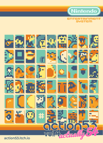 Action 53: Vol. 4: Actually 54 - Fanart - Box - Front (World) - 640x889