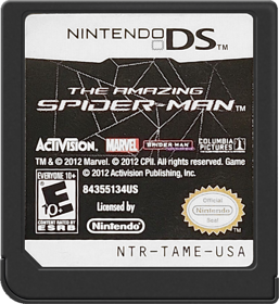 The Amazing Spider-Man - Cart - Front (North America) - 517x564