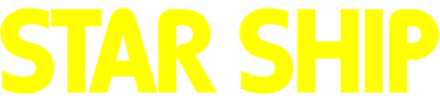 Star Ship - Clear Logo (North America) - 2400x560