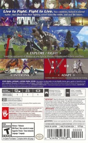 Xenoblade Chronicles 3 - Box - Back (North America) - 2092x3396