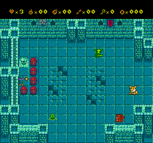 Pelusa Saga: Kaji's Trials - Screenshot - Gameplay (World) - 256x240
