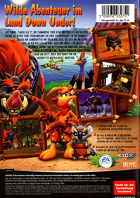 Ty the Tasmanian Tiger - Box - Back (Europe) - 567x800