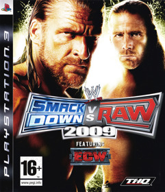 WWE SmackDown vs. Raw 2009 - Box - Front (Europe) - 928x1080