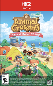 Animal Crossing: New Horizons: Nintendo Switch 2 Edition - Box - Front (North America) - 866x1413