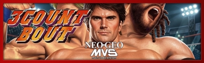 3 Count Bout - Arcade - Marquee (Europe) - 669x208
