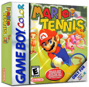 Mario Tennis - Box - 3D (North America) - 1016x998