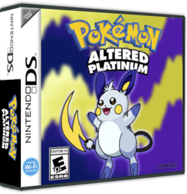 Pokémon Altered Platinum - Box - 3D (World) - 575x598