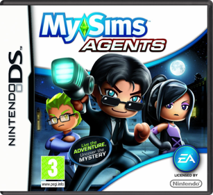 MySims Agents - Box - Front - Reconstructed (Europe) - 774x708