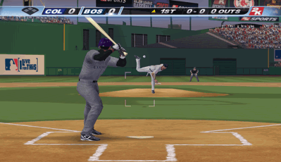 Illustration of Major League Baseball 2K8