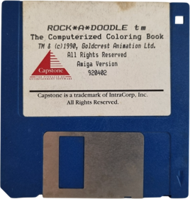 Rock-A-Doodle: The Computerized Coloring Book - Cart - Front (North America) - 670x700