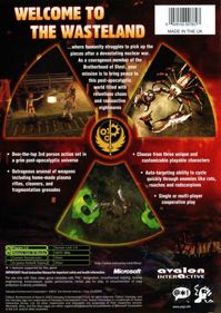 Fallout: Brotherhood of Steel - Box - Back (Europe) - 567x800