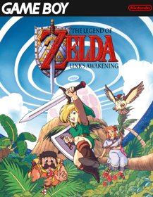 The Legend of Zelda: Link's Awakening - Fanart - Box - Front (North America) - 500x646