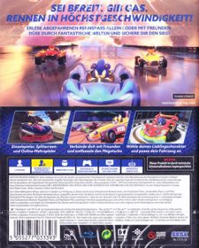 Team Sonic Racing - Box - Back (Germany) - 643x800