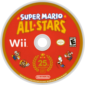 Super Mario All-Stars - Disc (North America) - 1280x1280