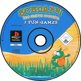 Schnappi: Das kleine Krokodil: 3 Fun-Games - Disc (Germany) - 700x700