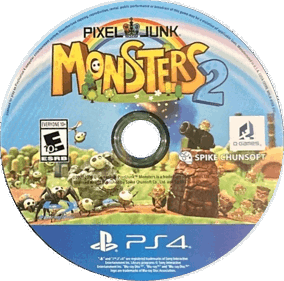 PixelJunk Monsters 2 - Disc (North America) - 611x604