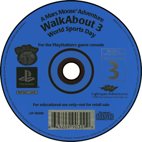 Mars Moose Adventure: Walkabout 3: World Sports Day - Disc (North America) - 1500x1500
