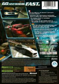 Need for Speed: Underground 2 - Box - Back (Europe) - 3042x4312