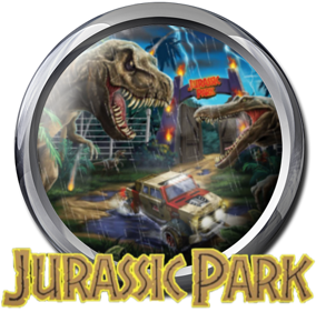 Jurassic Park (Stern) - Fanart - Cart - Front (World) - 469x464