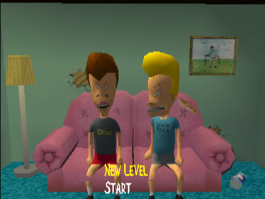 Beavis and Butt-Head Do Hollywood - Screenshot - Game Title (North America) - 512x384