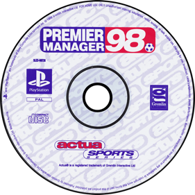 Premier Manager 98 - Disc (Europe) - 700x700