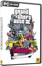 Grand Theft Auto III - Box - 3D (Russia) - 930x1440