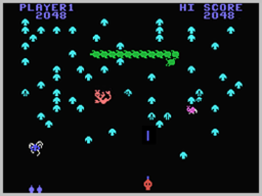 Centipede - Screenshot - Gameplay (North America) - 256x192