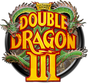 Double Dragon III: The Sacred Stones - Clear Logo (World) - 500x476
