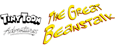 Tiny Toon Adventures: Buster and the Beanstalk - Clear Logo (North America) - 1200x500