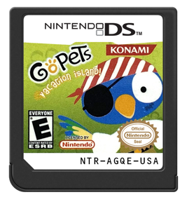 GoPets: Vacation Island! - Cart - Front (North America) - 571x600