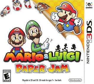 Mario & Luigi: Paper Jam - Box - Front (North America) - 3072x2720