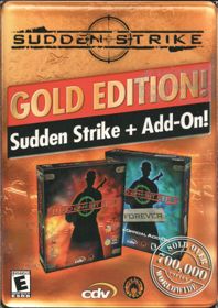 Sudden Strike: Gold Edition!: Sudden Strike + Add-On! - Box - Front (North America) - 565x800