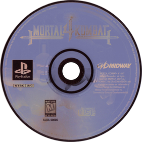 Mortal Kombat 4 - Disc (North America) - 1500x1500