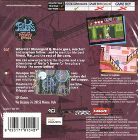 Foster's Home for Imaginary Friends - Box - Back (Europe) - 511x518