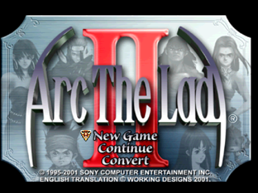 Arc the Lad II - Screenshot - Game Title (Japan) - 640x480