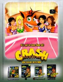 Crash Bandicoot: The Huge Adventure - Advertisement Flyer - Front (United Kingdom) - 2461x3200