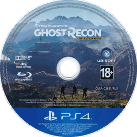 Tom Clancy's Ghost Recon: Wildlands - Disc (Russia) - 764x763
