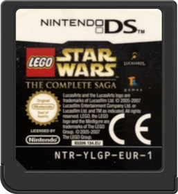 LEGO Star Wars: The Complete Saga - Cart - Front (Europe) - 517x564