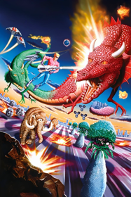 Space Harrier - Poster (Japan) - 1000x1500