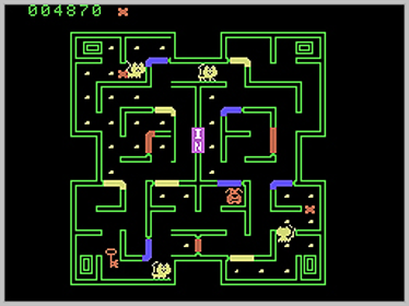 Mouse Trap - Screenshot - Gameplay (World) - 256x192