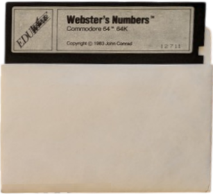 Webster's Numbers - Disc (North America) - 301x275