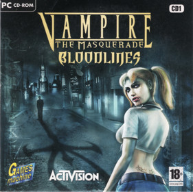 Vampire: The Masquerade: Bloodlines - Box - Front (Spain) - 2940x2932