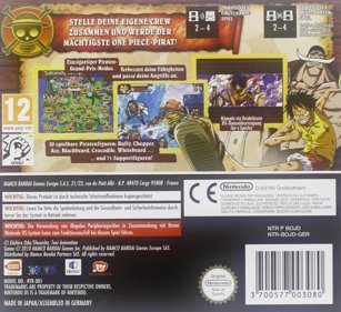 One Piece: Gigant Battle! - Box - Back (Germany) - 1333x1218