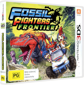 Fossil Fighters: Frontier - Box - 3D (Australia) - 841x856