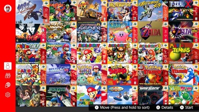 Nintendo Switch Online: Nintendo 64 - Screenshot - Game Select (World) - 750x422